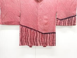 本総絞り　変わり縞模様絵羽織